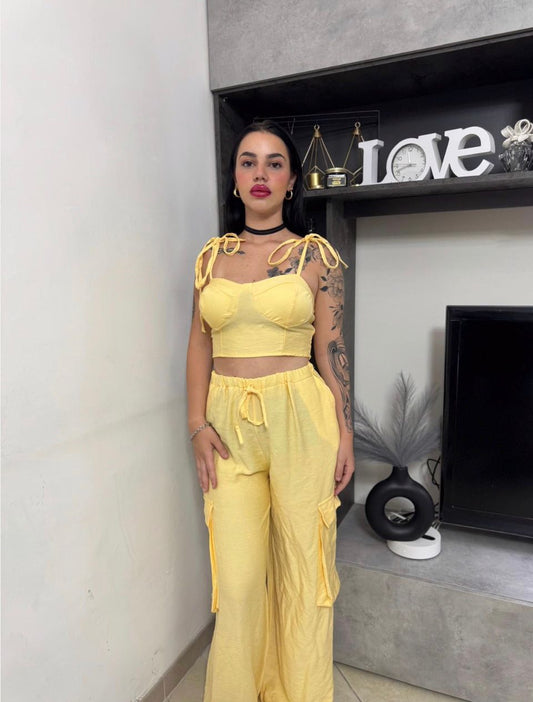 Dress yellow